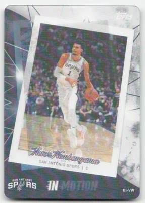 2025-26 Topps Match Attax #KI-VW Victor Wembanyama In Motion - Lenticular