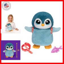 Walking Penguin My Pet Waddles, Interactive Plush Penguin with 25 Sounds and...
