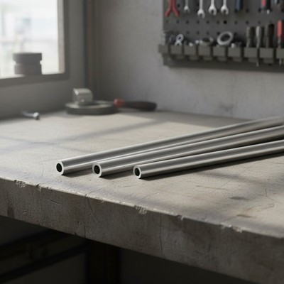 Aluminium Rohr Rund 10mm Innendurchmesser 6mm 300mm lang Aluprofil