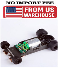 AFX Mega G 1.7 Rolling Chassis Long MegaG Racemasters, 3pk 