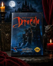 Bram Stoker’s Dracula Sega Genesis Tested Authentic Cartridge With Case 🩸🧛
