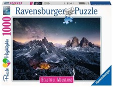 NEW Ravensburger 1000 Pieces Jigsaw Puzzle Beautiful Mountains Dolomite Towers