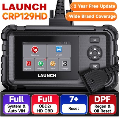 LAUNCH CRP129HD Diesel Heavy Duty Truck OBD Bidirectional Diagnostic Scanner DPF