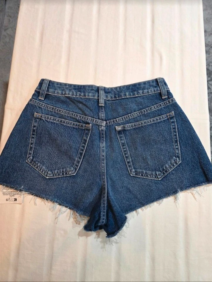 Top-Shop Damen Jeans Shorts, Hot Pants Gr. 34 Neu Mit etikett - Bild 3 von 4