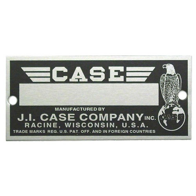 #ad Serial Number Tag Fits Case Tractor $45.99
