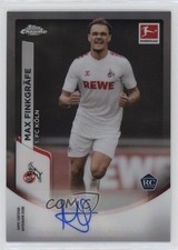 2023-24 Topps Chrome Bundesliga Max Finkgrafe Finkgräfe #BCA-MF Auto 0rd2