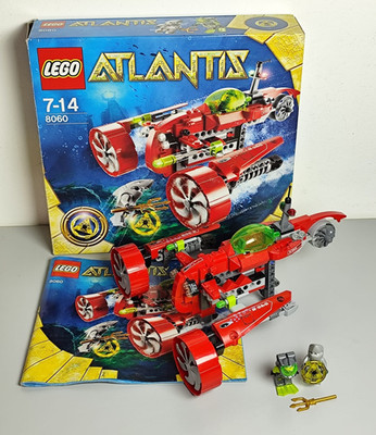 LEGO ATLANTIS SET 8060 TYPHOON TURBO SUB 2010