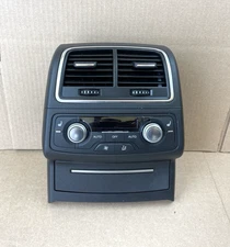 2014-2016 AUDI S7 Rear Console Heat AC Climate Control Switch Panel Trim OEM