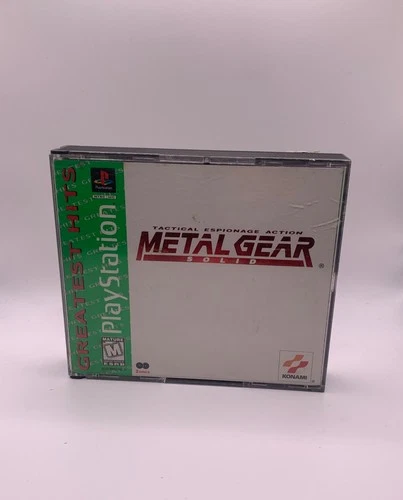Metal Gear Solid Greatest Hits (Sony PlayStation 1, 1999)