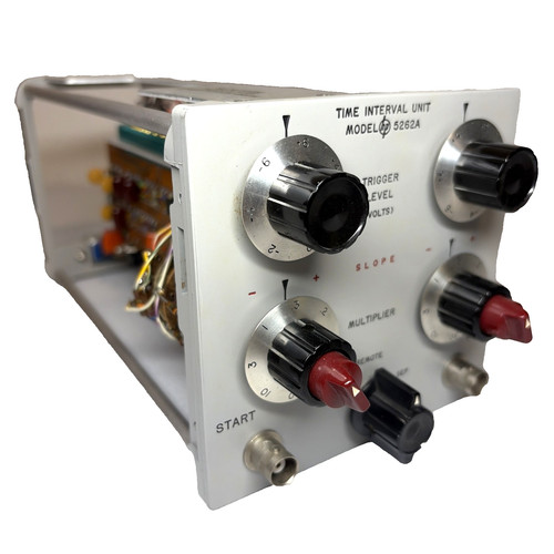 Hewlett-Packard HP Time Interval Unit Model 5262A Lightly Used