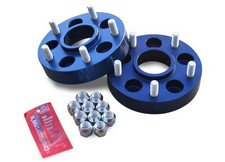Spidertrax Whs013 5 X 4-12 To 5 X 5 Blue Wheel Adapters Pair