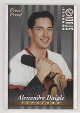 1997-98 Donruss Studio Silver Press Proof /1000 Alexandre Daigle #92 7ez