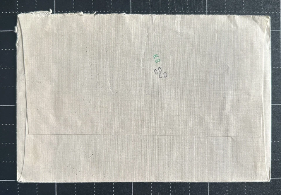 1982 Ecuador Airmail Cover Guayaquil To New York USA Stamp Used - Image 2 of 2