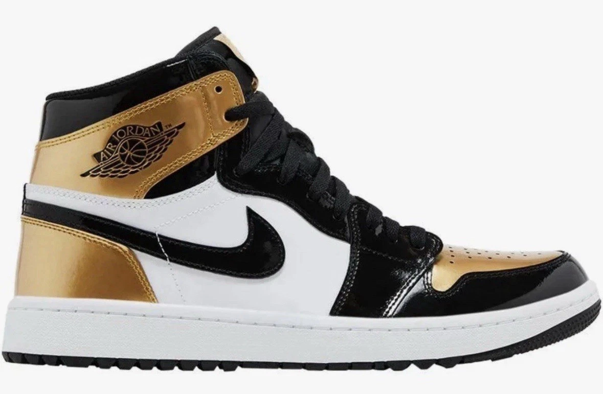 Jordan 1 Golf High Gold Toe for Sale | Authenticity Guaranteed | eBay