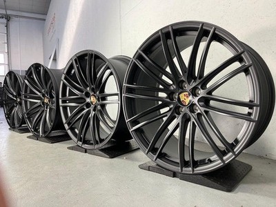 Porsche 991.2 20 Zoll Turbo IV Felgen schwarz seidenglanz neu C2 S