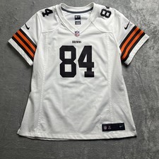 Jordan Cameron Cleveland Browns NFL #84 Jersey Women's Size XL Nike White