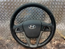 2012 HYUNDAI I20 STEERING WHEEL W/ MULTIFUNCTIONAL CONTROL SWITCH 569001J500