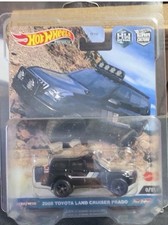 Hot Wheels Premium Hw Off Road 2005 Toyota Land Cruiser Prado Chase 05 Black Hot Wheels Premium Hw Off Road 2005 Toyota Land Cruiser Prado Chase 05 Black
