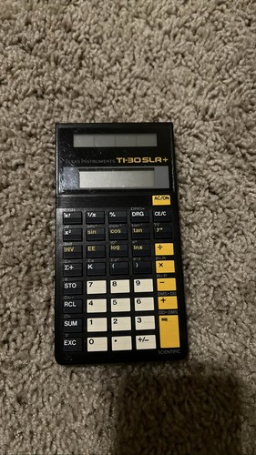 TI-30 SLR+ - Highly rated Buy It For Life recommendation