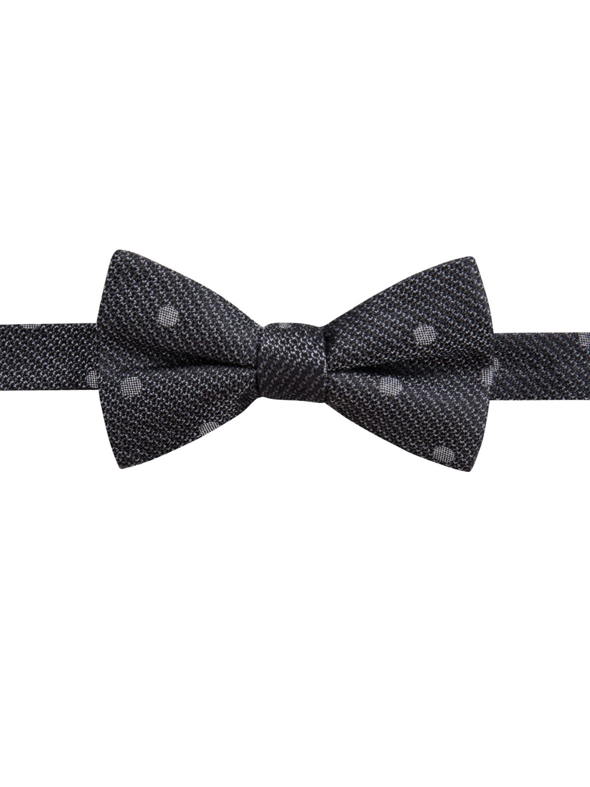 Ryan Seacrest Men's Blue Polka Dot Silk Pre-Tied Bow Tie
