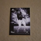MIKE TROUT 2025 TOPPS BLACK AND WHITE #106 LOS ANGELES ANGELS
