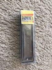 HARMONICA House of Marbles England Branded Key of "C" Metal NEW in Pkg