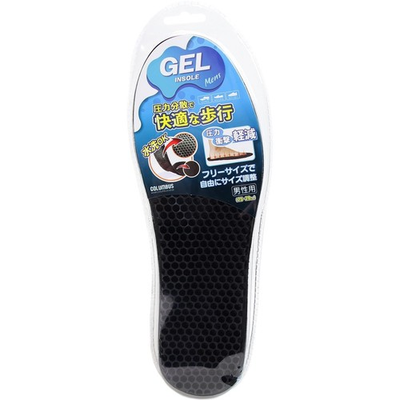 #ad columbus pressure dispersion gel insole men#x27;s 25 29cm black $24.89