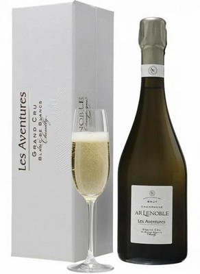 Champagner Lenoble Les Aventures Grand Cru Blanc de Blancs mif Coffret