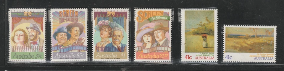 Australia Lot 20: Postage (1988-1989) VF Mint NH - 2021 Scott Cat. Value $20.45 - Image 2 of 4