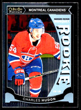 15 16 O PEE CHEE PLATINUM MARQUEE ROOKIE CHARLES HUDON M46