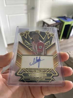 2014 Topps Premier League Maya Yoshida Crowning Achievement Auto /50 RAREEE!!!