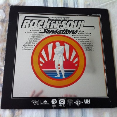 Polydor   LP   -   JIMI HENDRIx u.a  - THE GREATEST ROCK `N`SOUL SENSATIONS  -