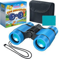 ESSENSON Binoculars for Kids Toys Gifts Age 3-12 Years Old Boys Blue