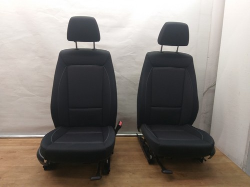 BMW - 1er E87 LCI Vordersitze Paar Stoff Network Anthrazit 7140561 7140562