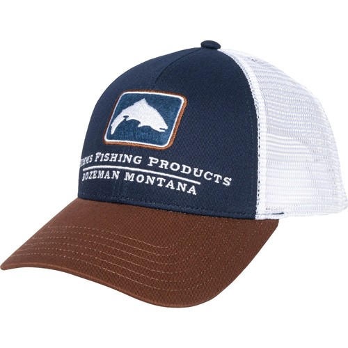 Simms Fishing Trout Icon Trucker Patch 