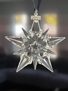 2001 Swarovski Christmas Ornament | eBay