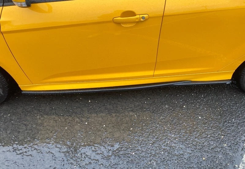 🔥Sotto minigonne adatto per Ford Focus ST Mk3 11+ Lower Extension nero lucido🔥 - Immagine 3 di 4