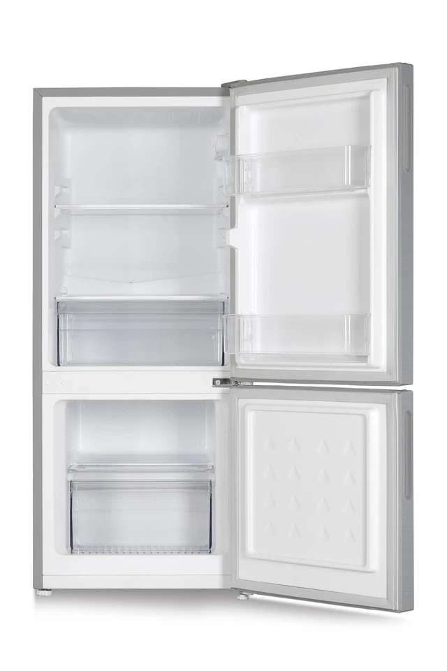 PKM Kühlgefrierkombination KHKG117ES 117 Liter Nutzinhalt, Silber, Nur 39 dB  - Bild 2 von 4