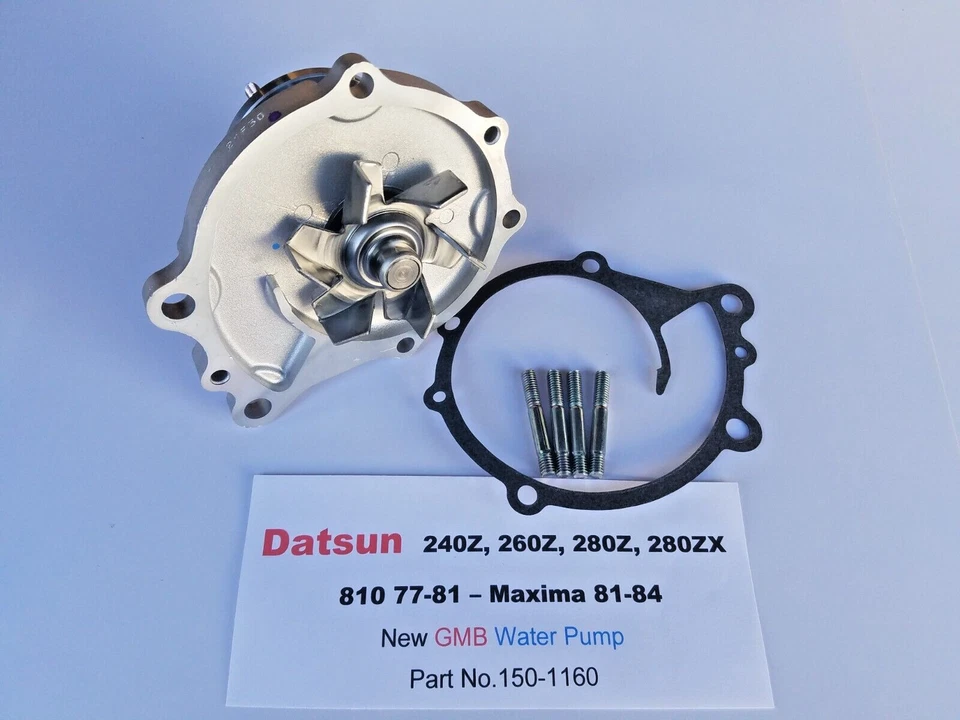 Bomba de água compatível com Datsun 240Z - 260Z - 280Z e 280ZX - 810 e Maxima 69-84 - Imagem 2 de 3
