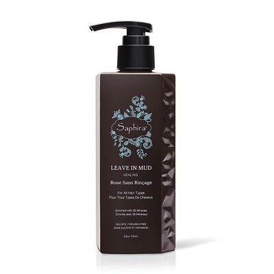 Saphira Hydrating Leave in Mud Styling & Healing Conditioner Dry Hair (2 Pack )