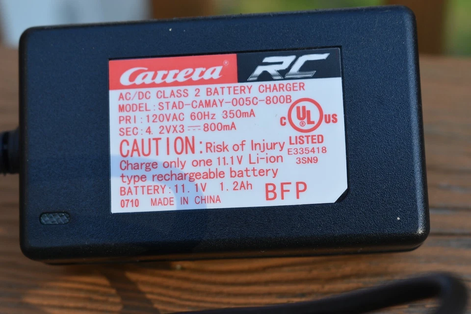 Carregador de bateria genuíno Carrera stad-camay-005c-800b adaptador CA BinAB - Imagem 2 de 4