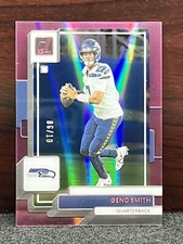 Geno Smith Pink 06/10 2022 Clearly Donruss Card #20 SSP Seahawks **READ**