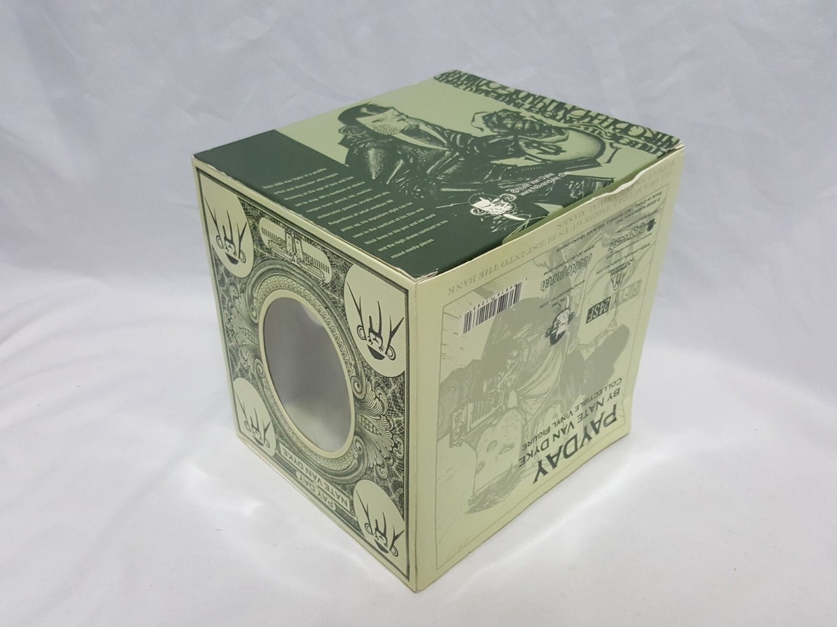 Pay Day Collectible Vinyl Figure by Nate Van Dyke w/ Autographed 