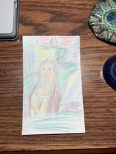 Mona Lisa drawing original 