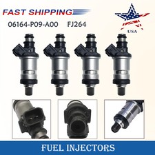 4 X Fuel Injectors For 1992-1995 Honda Civic 1.5l 1.6l I4 842-12117 Obd1 Fj264 4 X Fuel Injectors For 1992-1995 Honda Civic 1.5l 1.6l I4 842-12117 Obd1 Fj264