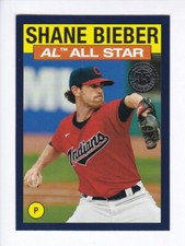 2021 Topps Series 2 #86AS-1 SHANE BIEBER AS 1986 Topps All-Star 35th BLUE