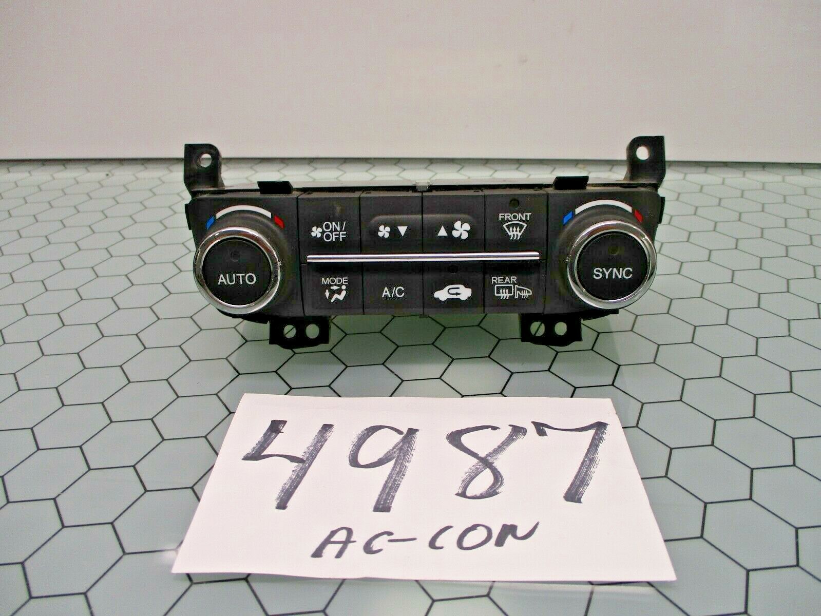 2013 2014 2015 Acura RDX AC and Heater Control Used Stock #4987-AC 