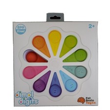 Fat Brain Toys Dimpl Digits Baby Toy Fidget Toy ages 2 NEW in Box Dimple
