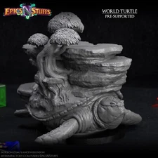 World Turtle by Epics N Stuffs | D&D | DnD | Print on Demand