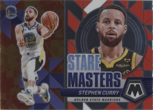 2023-24 Panini Mosaic Green Prizm Epic Performers Stephen Curry